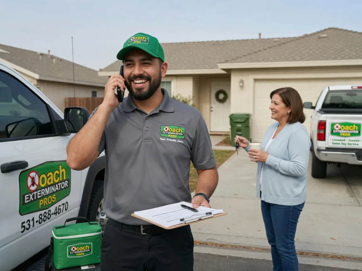 Pest Control Roach Exterminator Bolckow, MO FAQs